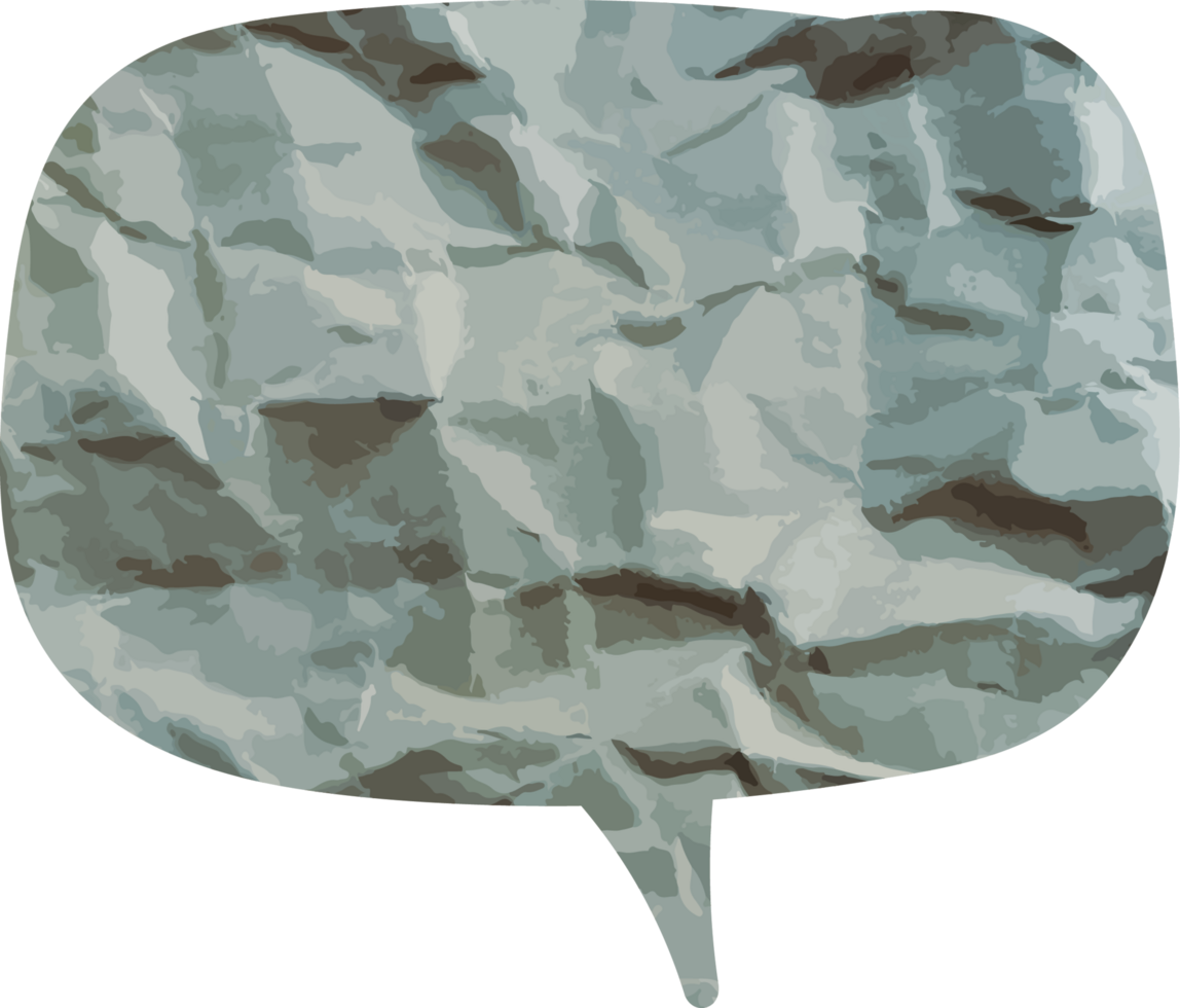 Speech Bubble Crop-out Icon png