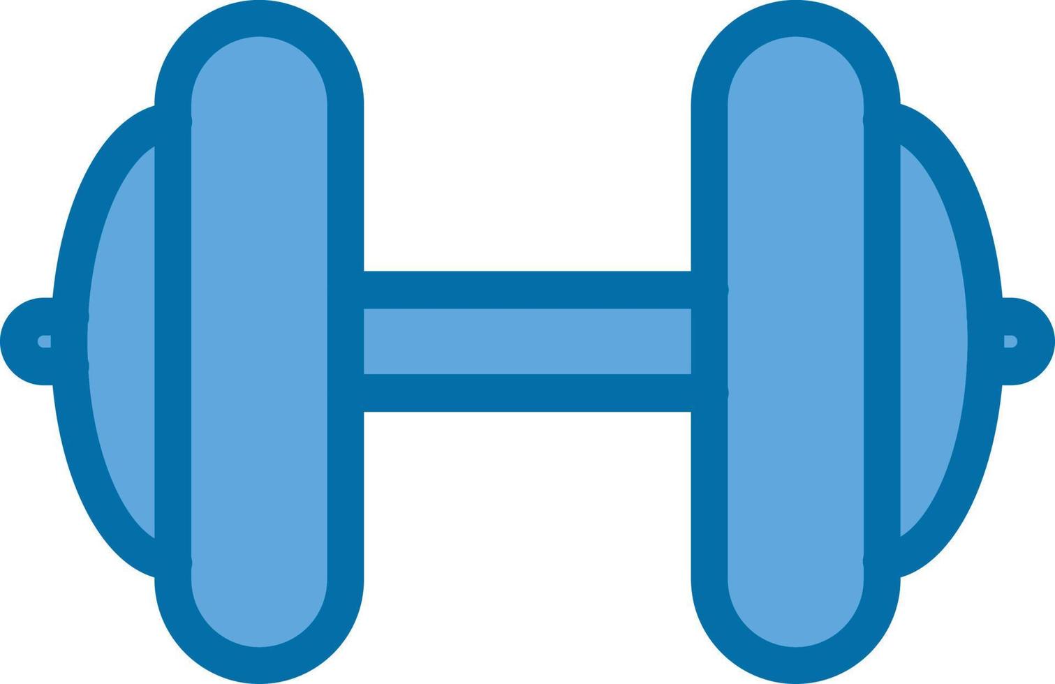 Dumbbell Vector Icon Design