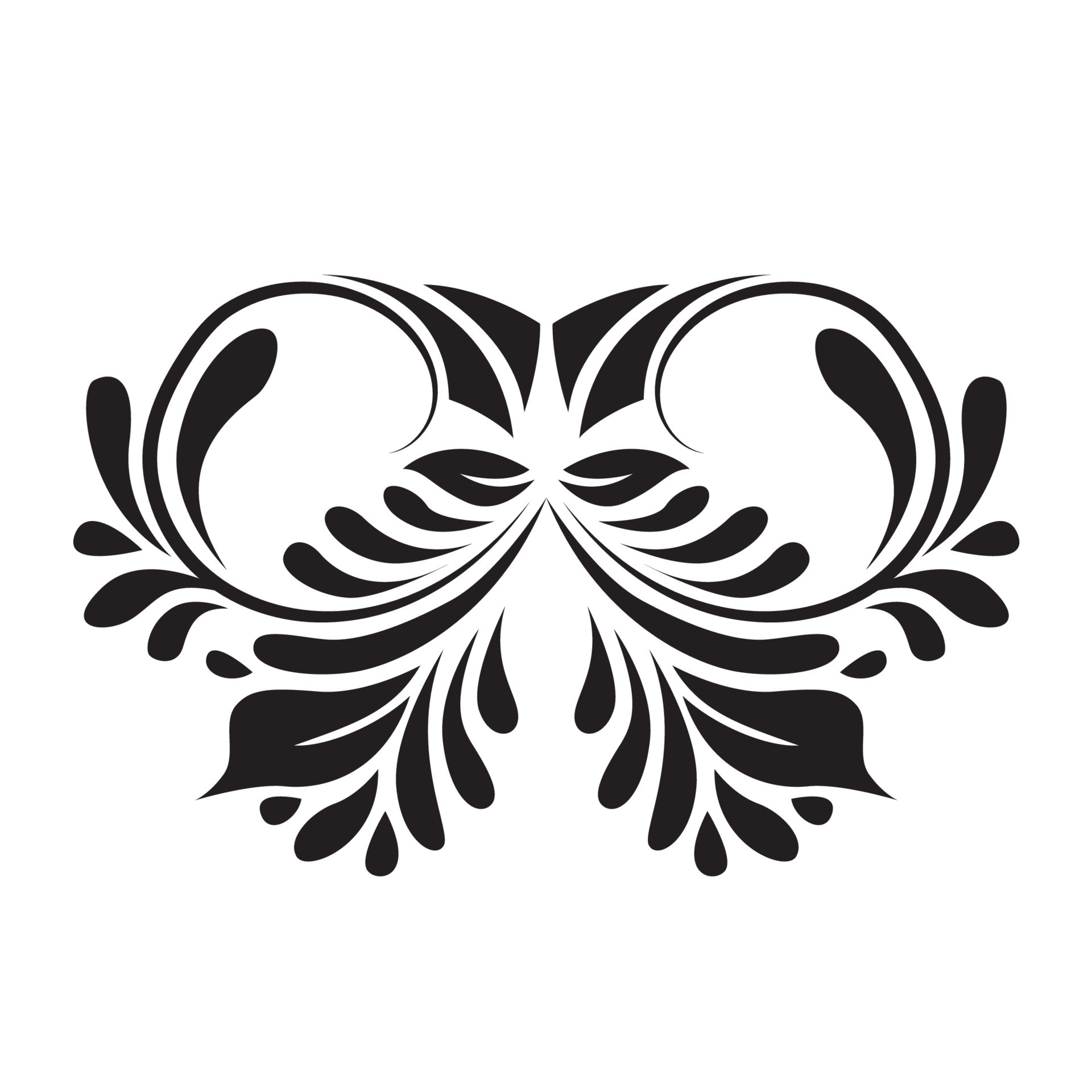 Vector Of Swirl Elements For Design Calligraphic Vignette 14975225 Vector Of Swirl Elements For Design Calligraphic Vignette 14975225