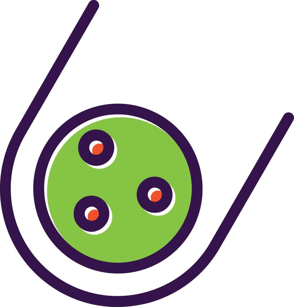 Meteor Vector Icon Design
