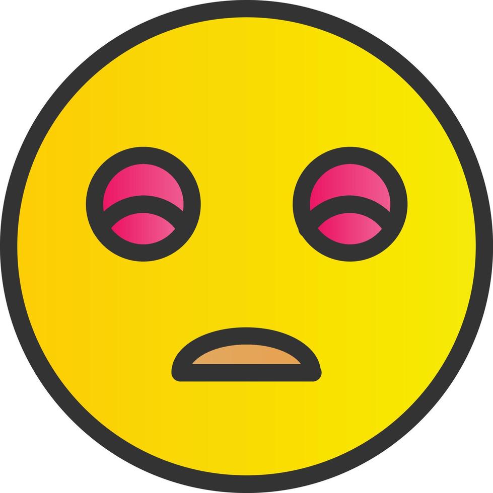 Frown Vector Icon Design
