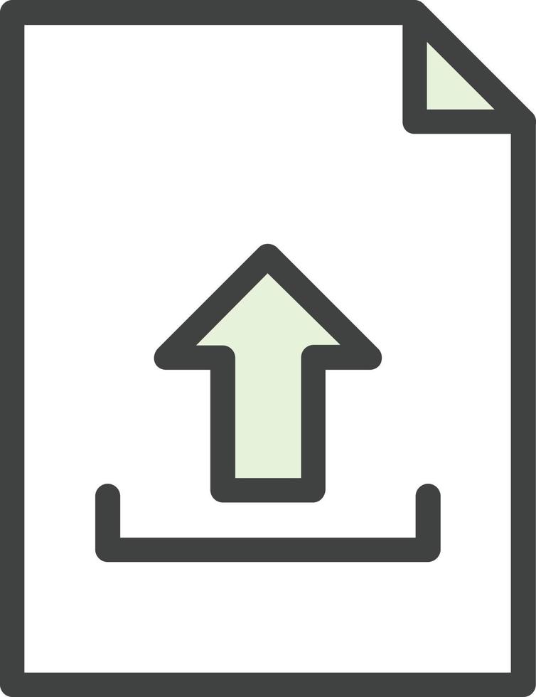 File Upload Vector Icon Design