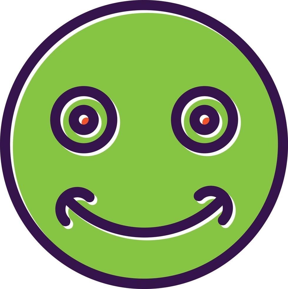 Grin Vector Icon Design