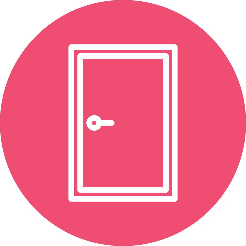 Door Closed Vector Icon Design