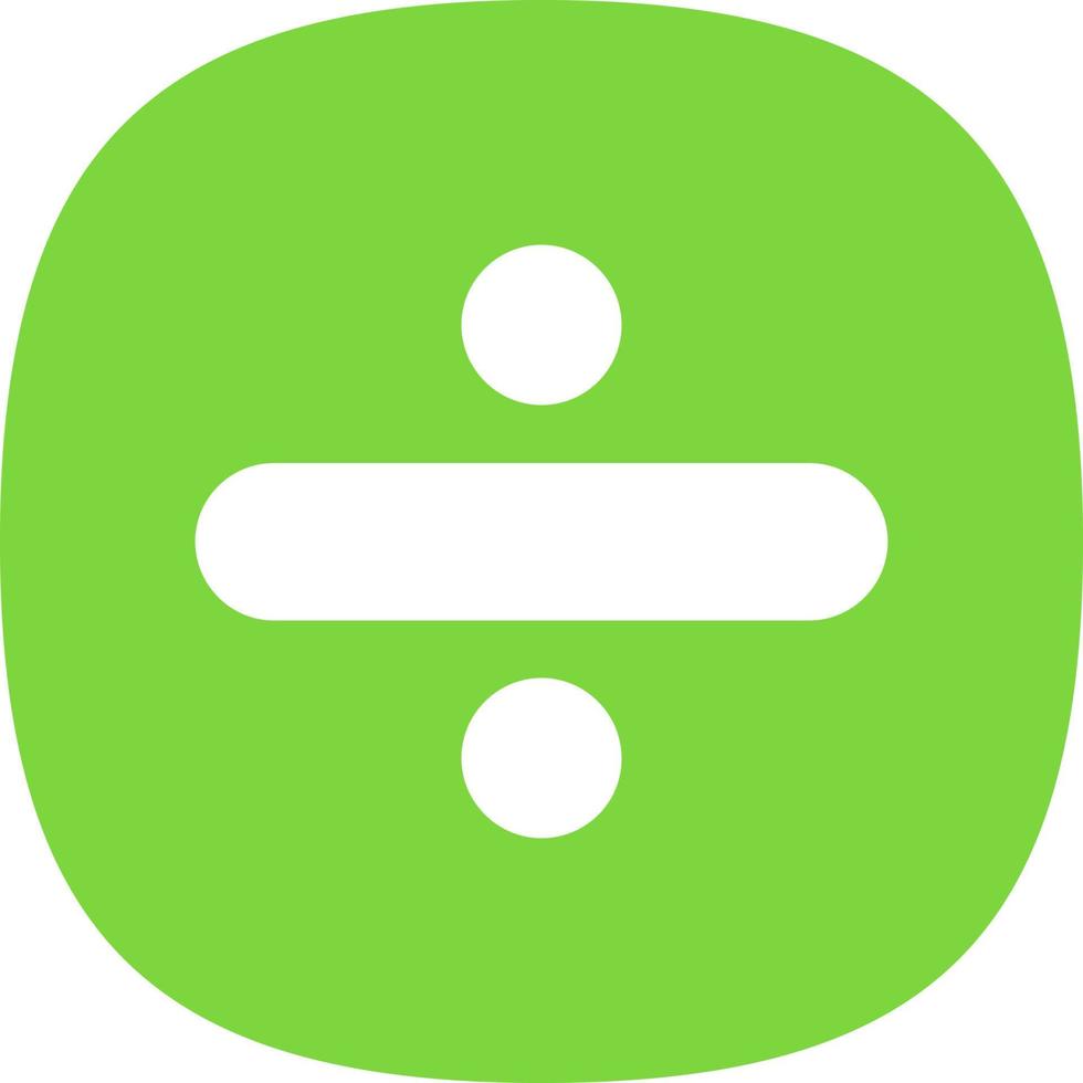 Divide Vector Icon Design