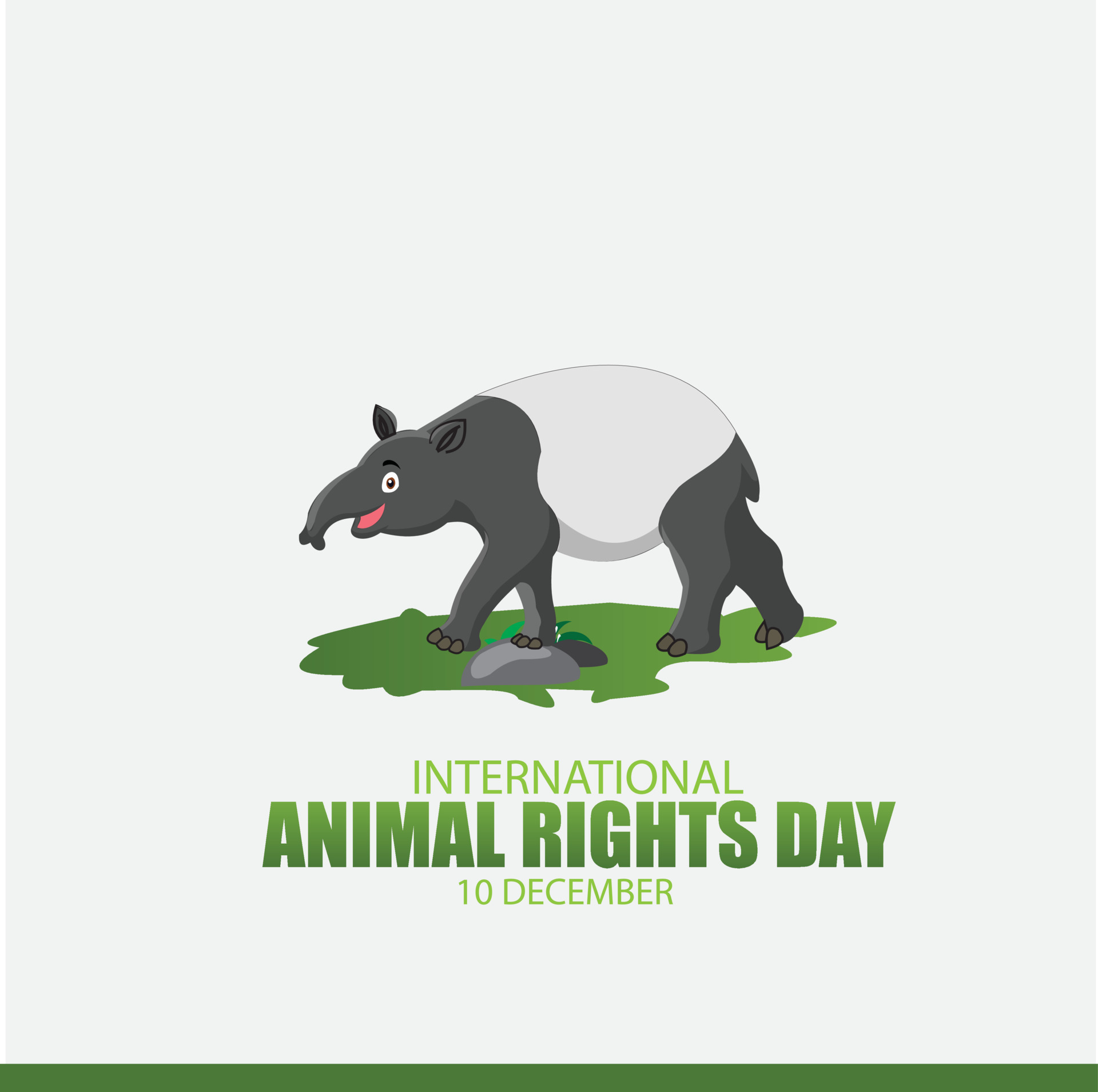 Vector Illustration of International Animal Rights Day. Simple and Elegant  Design 14975572 Vector Art at Vecteezy