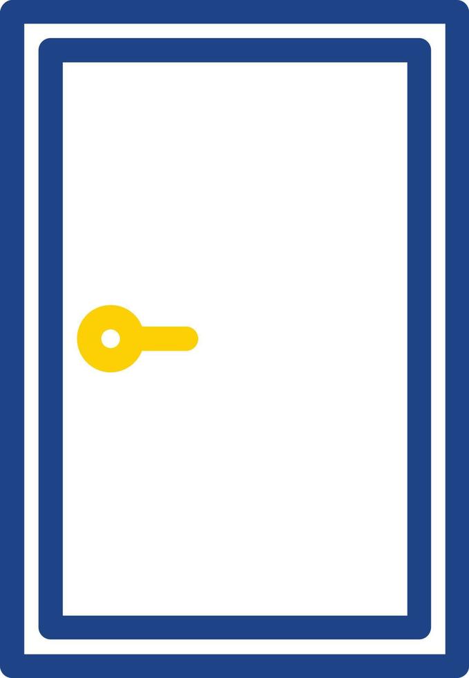 Door Closed Vector Icon Design