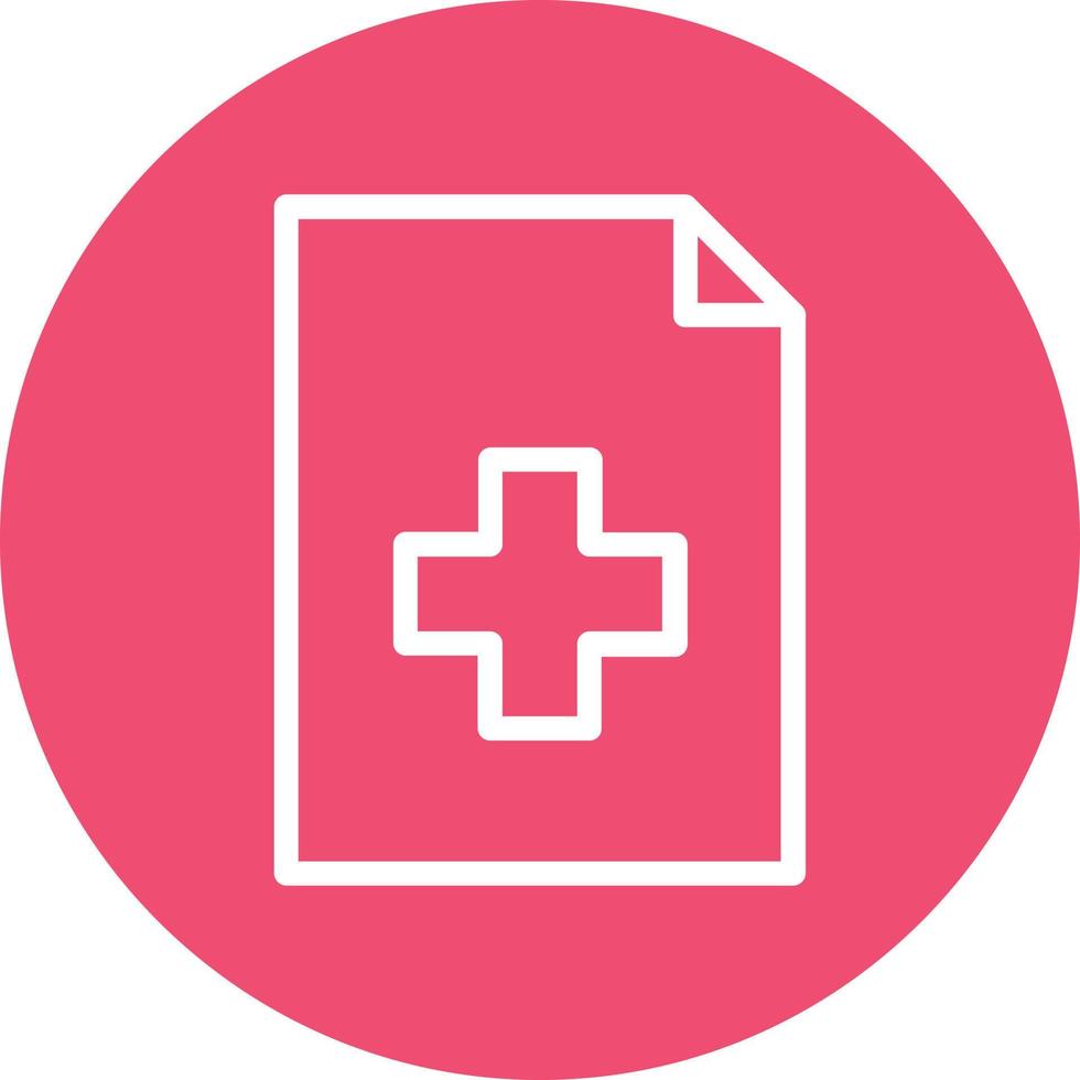 File Medical Vector Icon Design