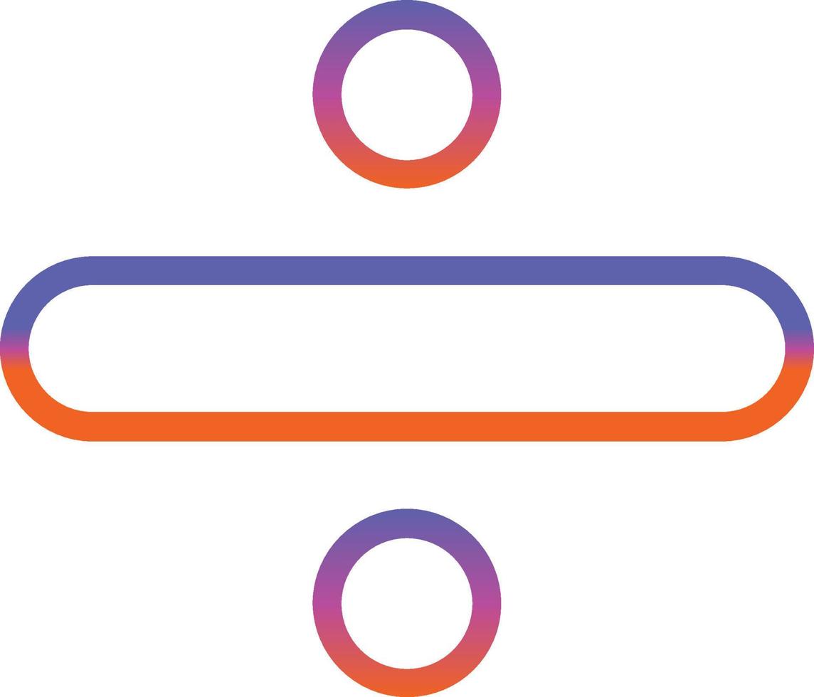 Divide Vector Icon Design
