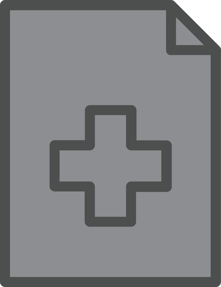 File Medical Vector Icon Design
