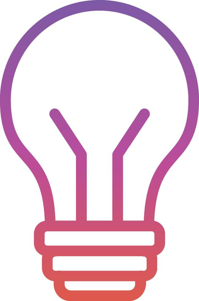Lightbulb Vector Icon Design