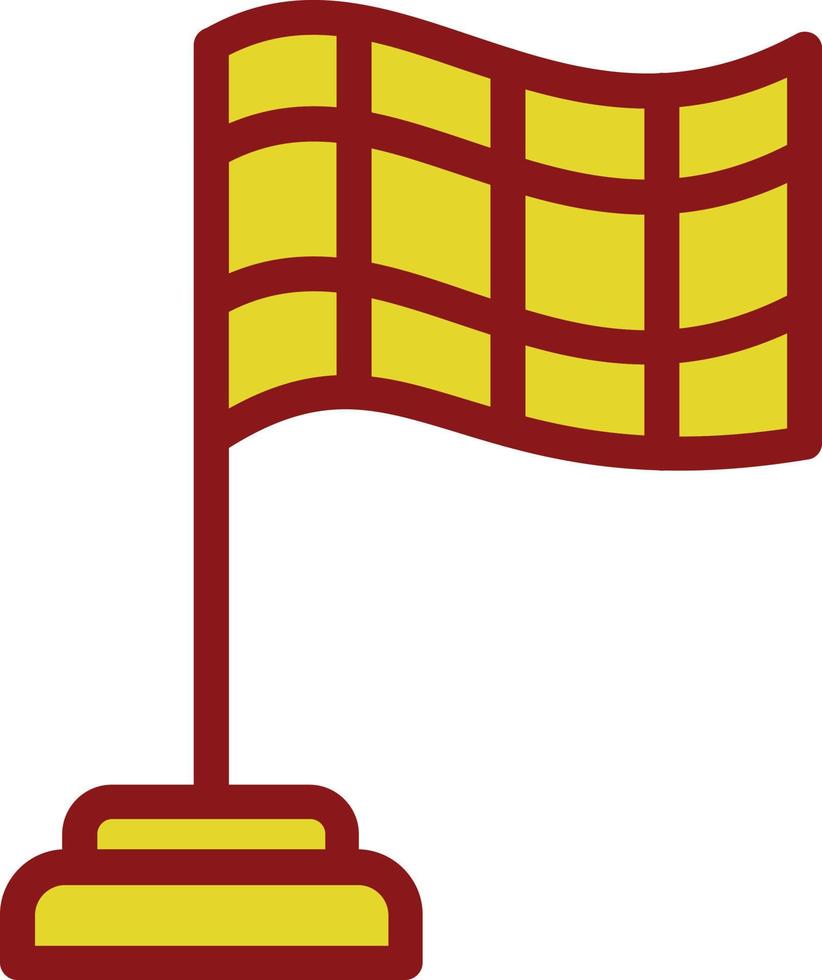 Flag Checkered Vector Icon Design