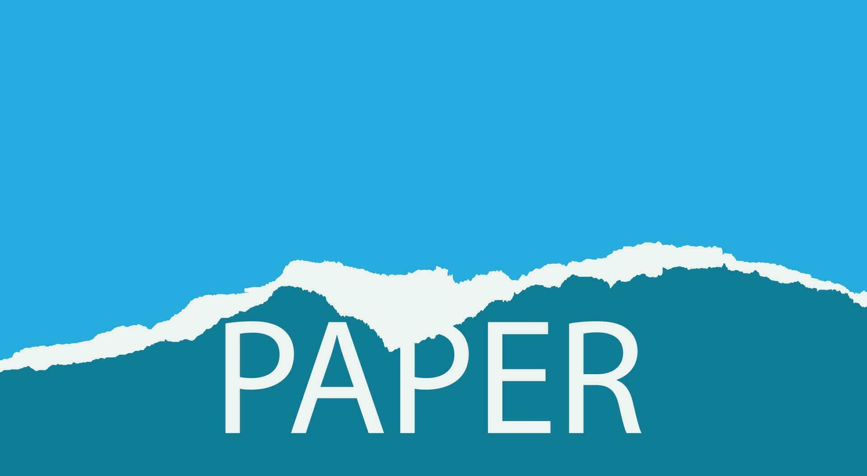 Torn paper design vector background