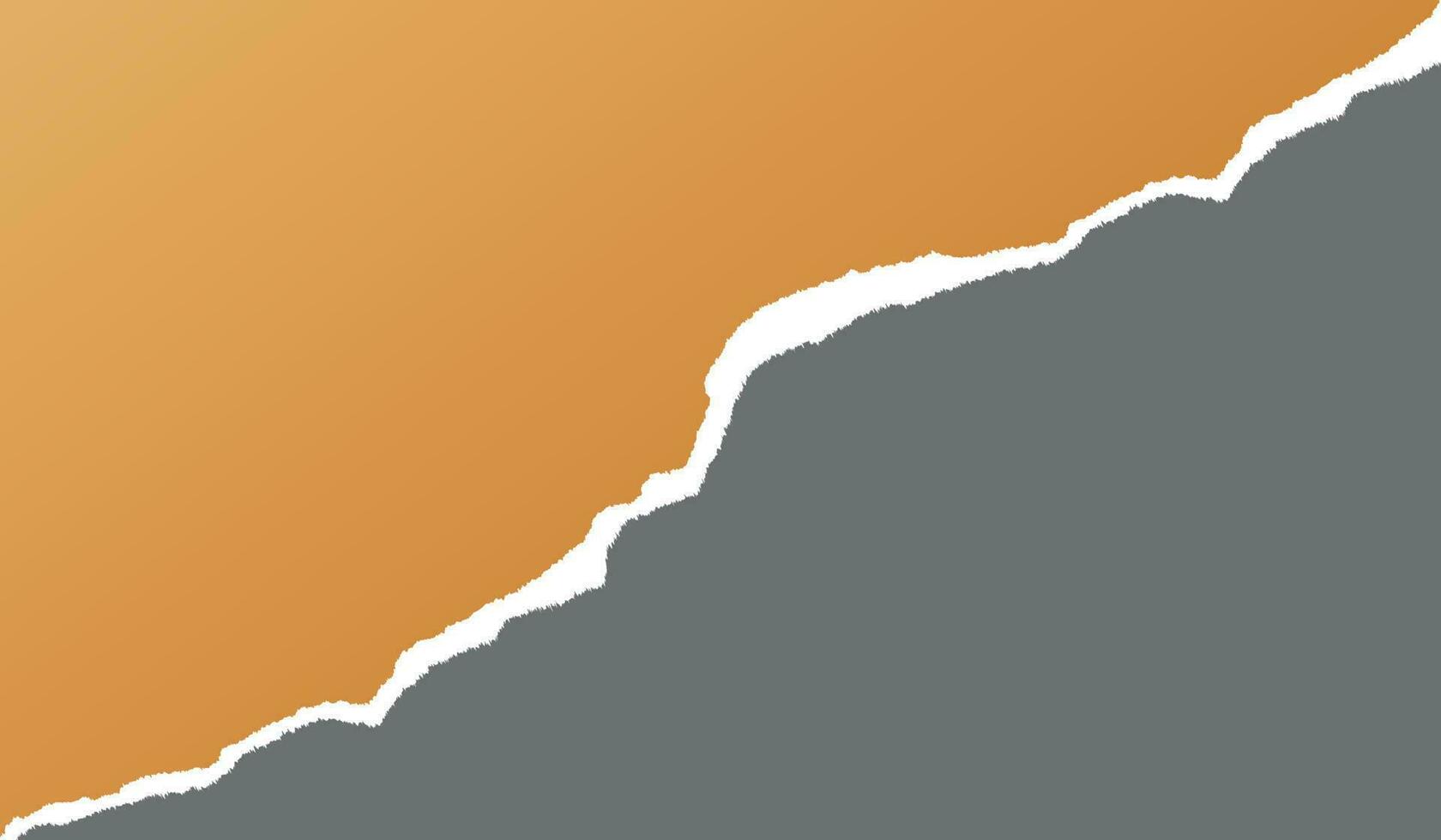 Torn paper with ripped edges vector
