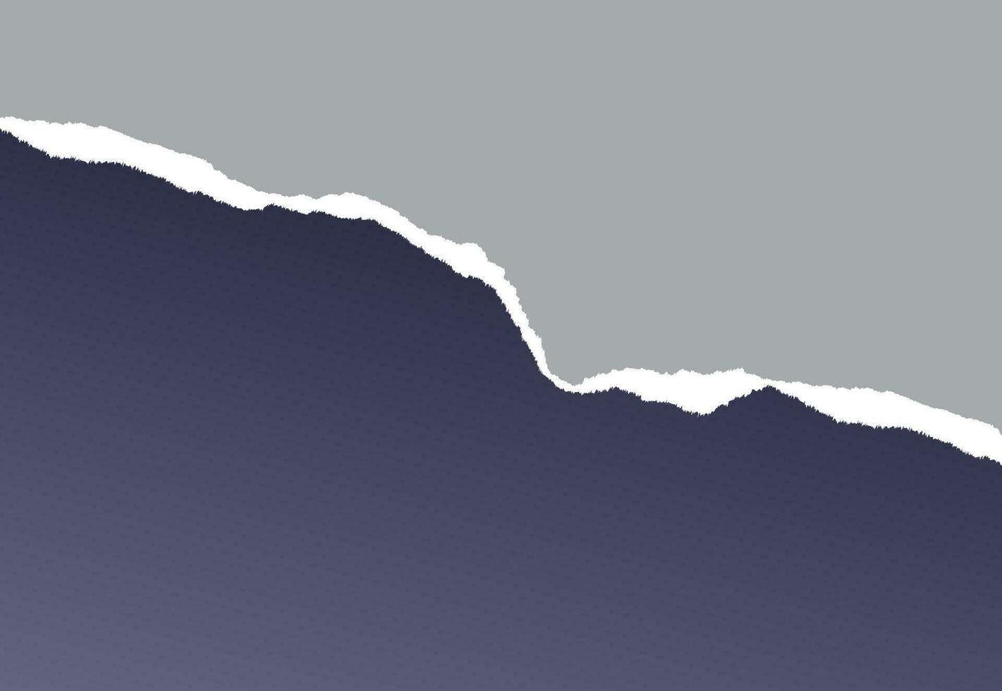 Ripped torn paper sheets Collection vector