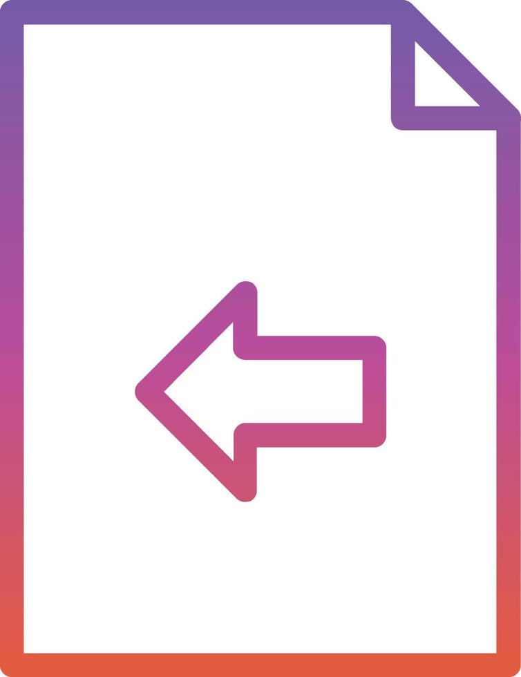 File Import Vector Icon Design