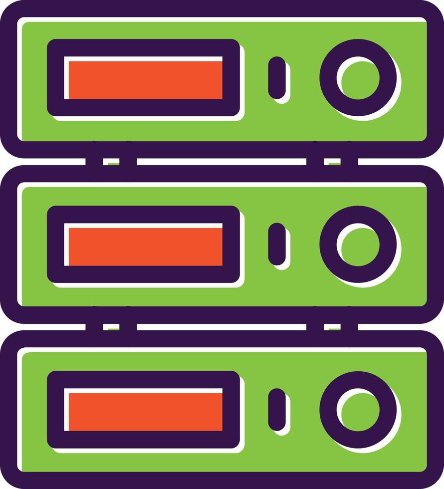 Database Vector Icon Design