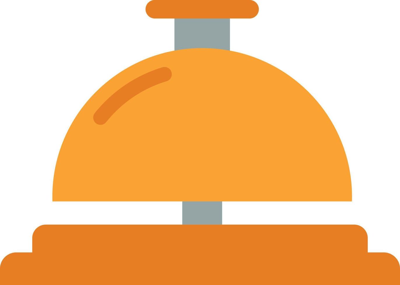 Concierge Bell Vector Icon Design