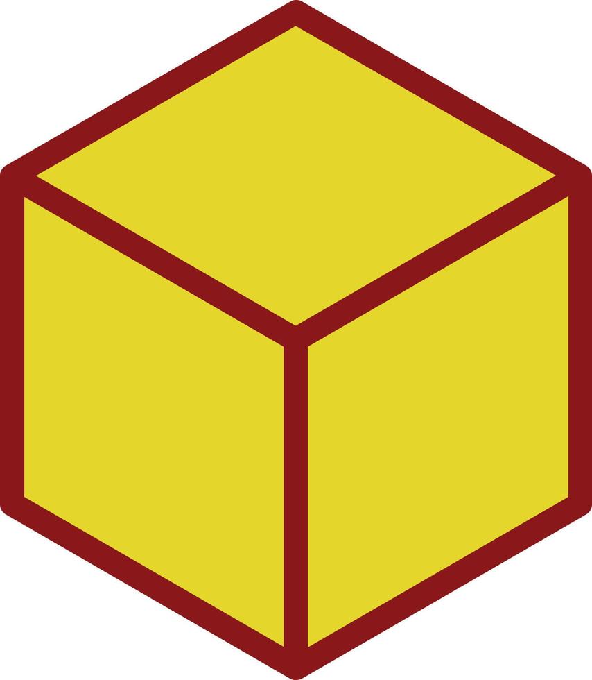 Cube Vector Icon Design