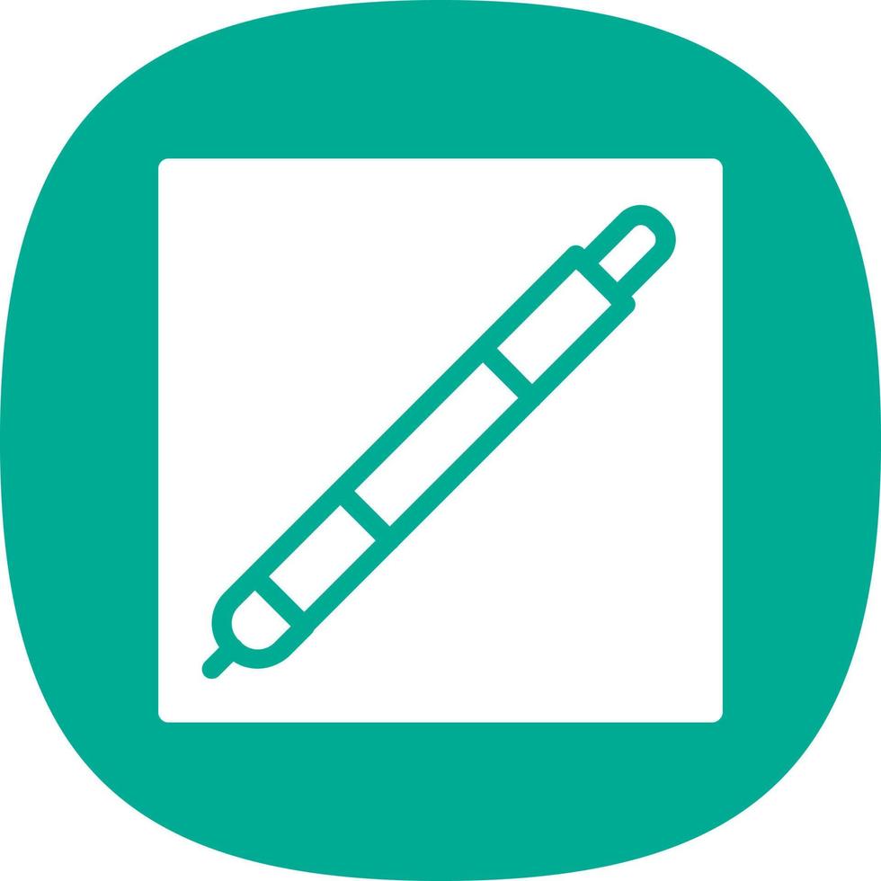 Pen Square Vector Icon Design
