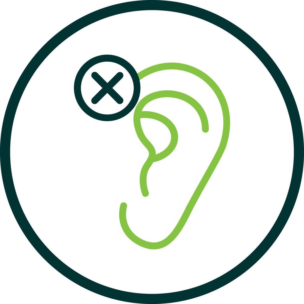 Deaf Vector Icon Design