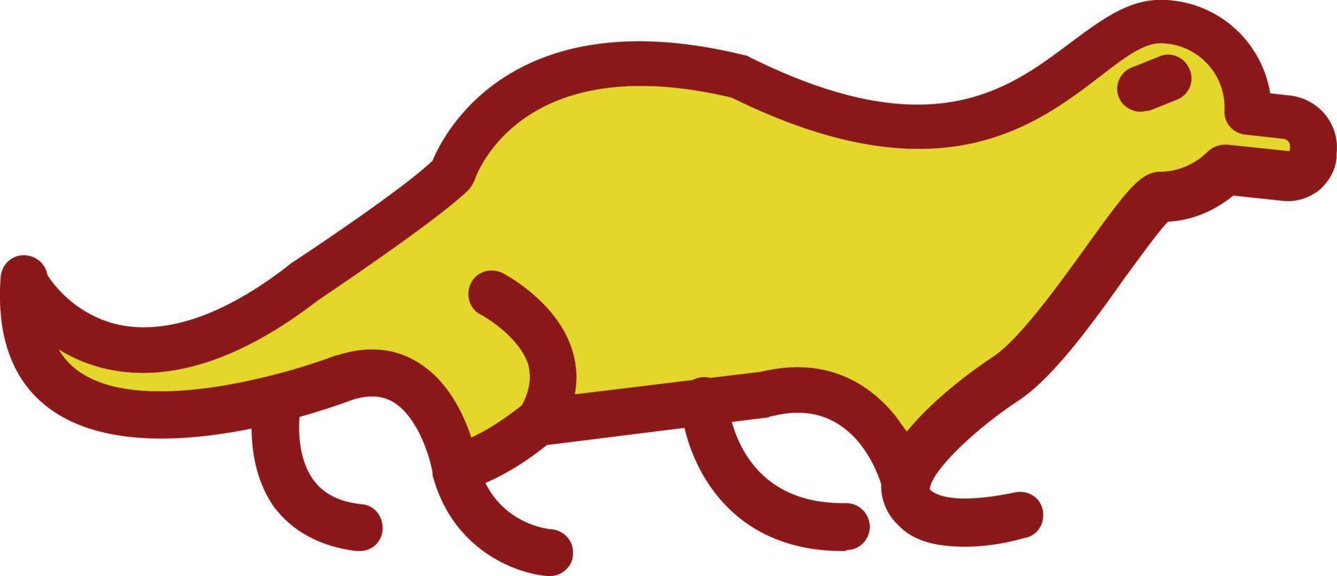Otter Vector Icon Design