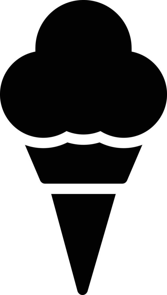 Ice Cream Vector Icon Design