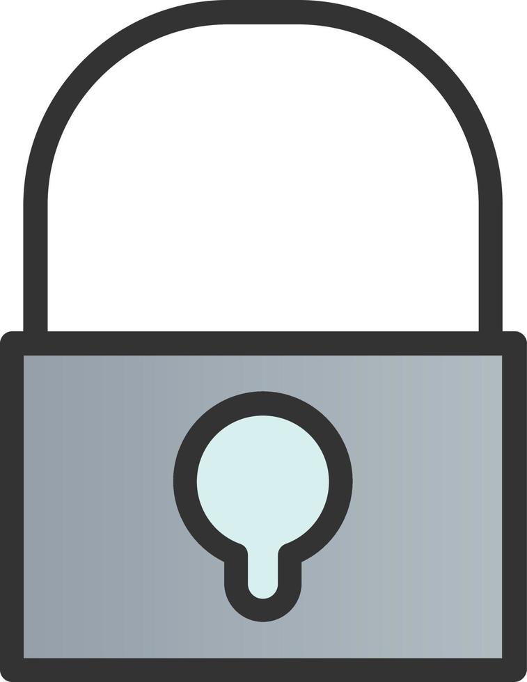 Lock Open Vector Icon Design