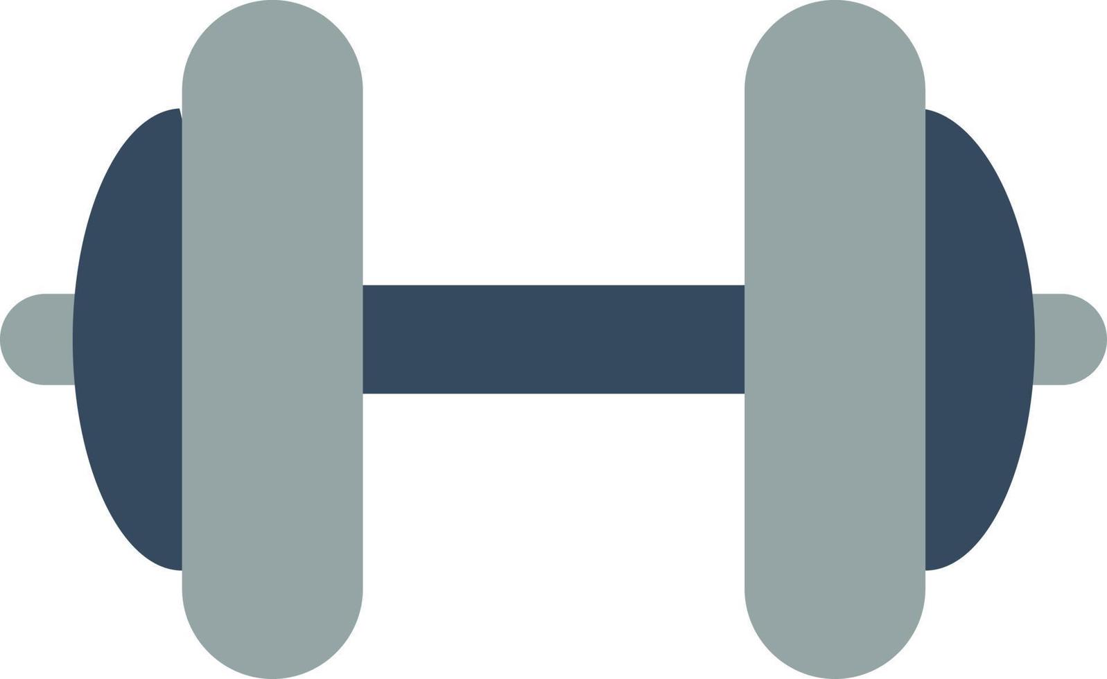 Dumbbell Vector Icon Design