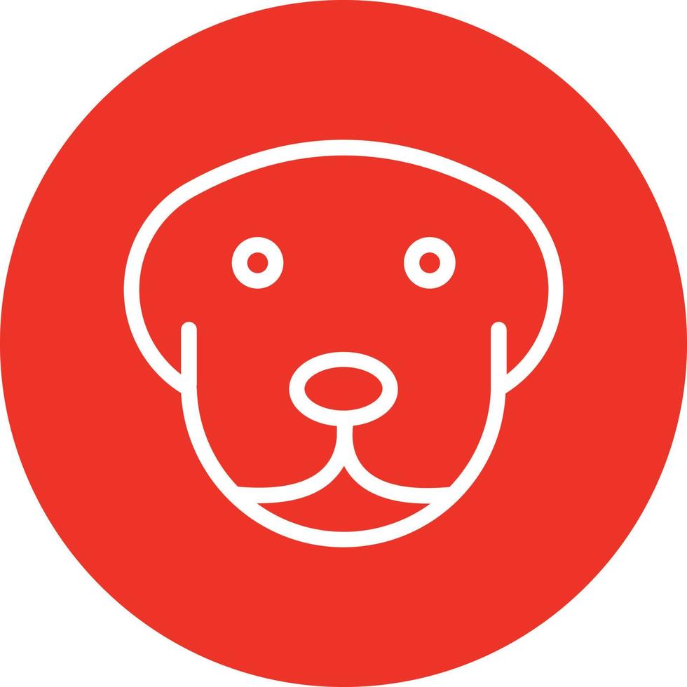 Dog Vector Icon Design