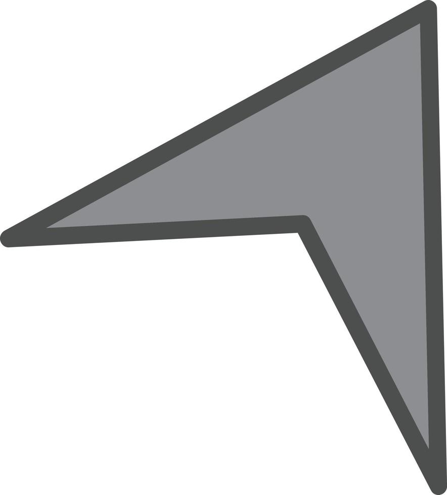 diseño de icono de vector de flecha de ubicación