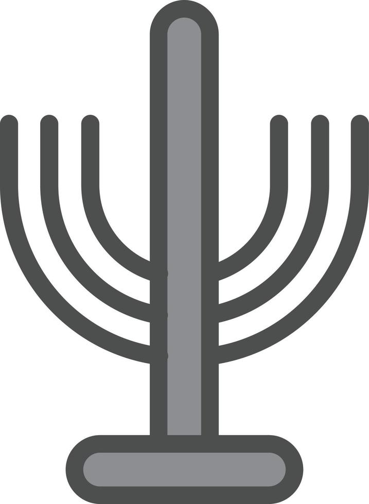 Menorah Vector Icon Design