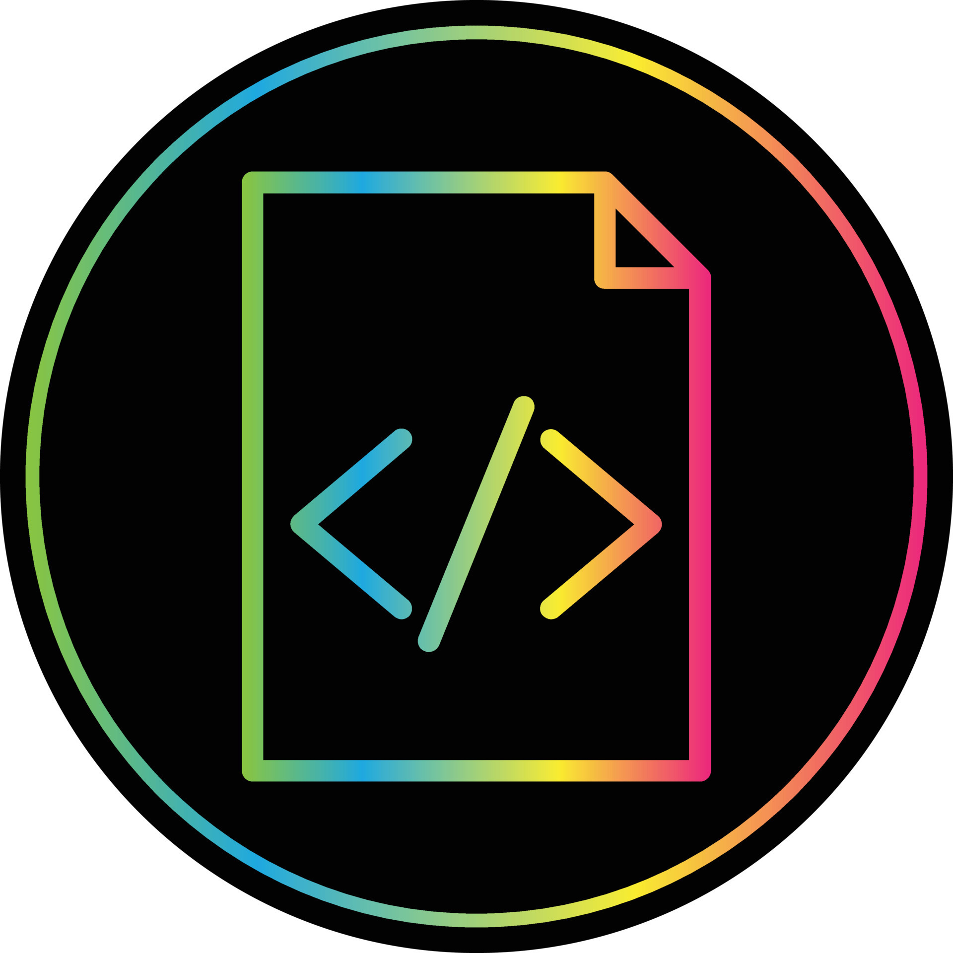 File Code Vector Icon Design 14979192 Vector Art at Vecteezy