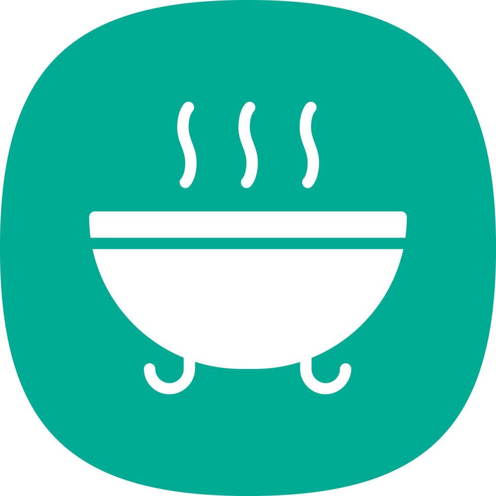 Hot Tub Vector Icon Design