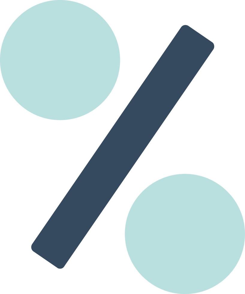 Percentage Vector Icon Design