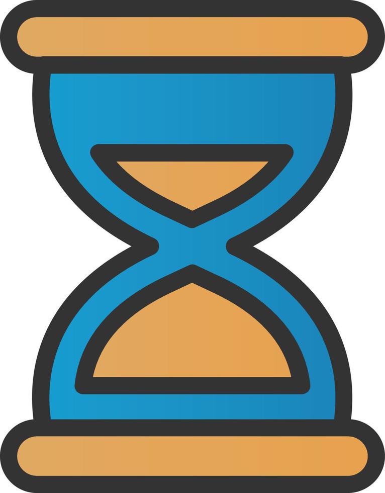 Hourglass Vector Icon Design