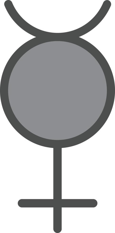 Mercury Vector Icon Design