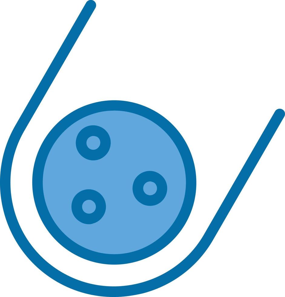 Meteor Vector Icon Design
