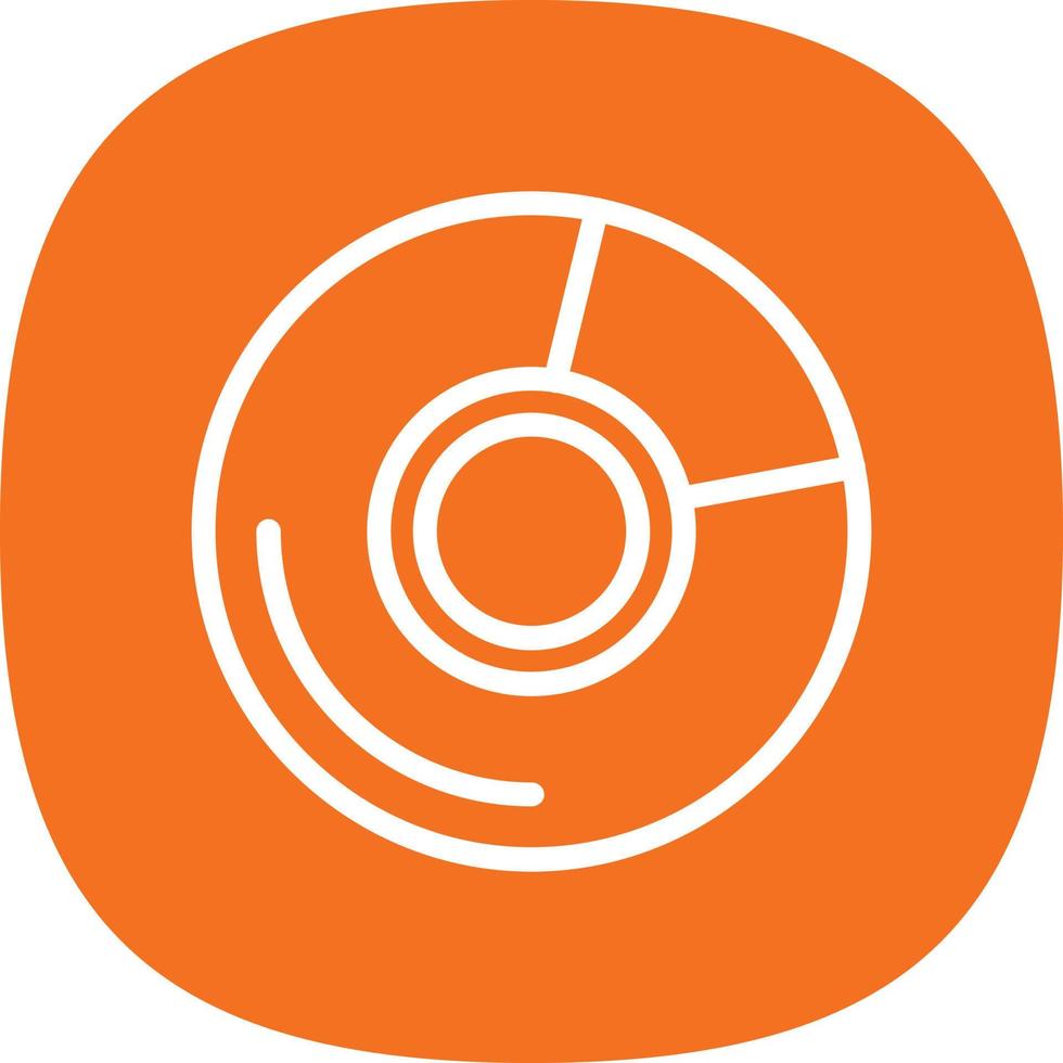 Compact Disc Vector Icon Design