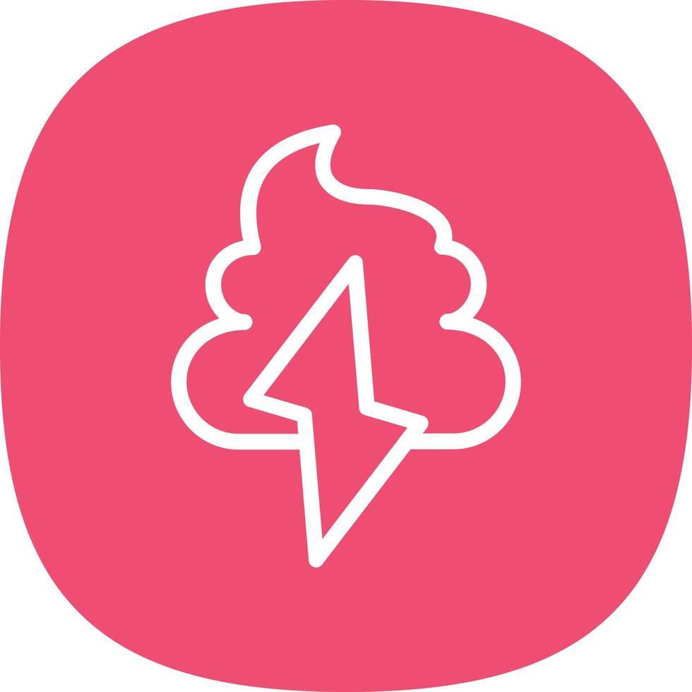 Poo Storm Vector Icon Design