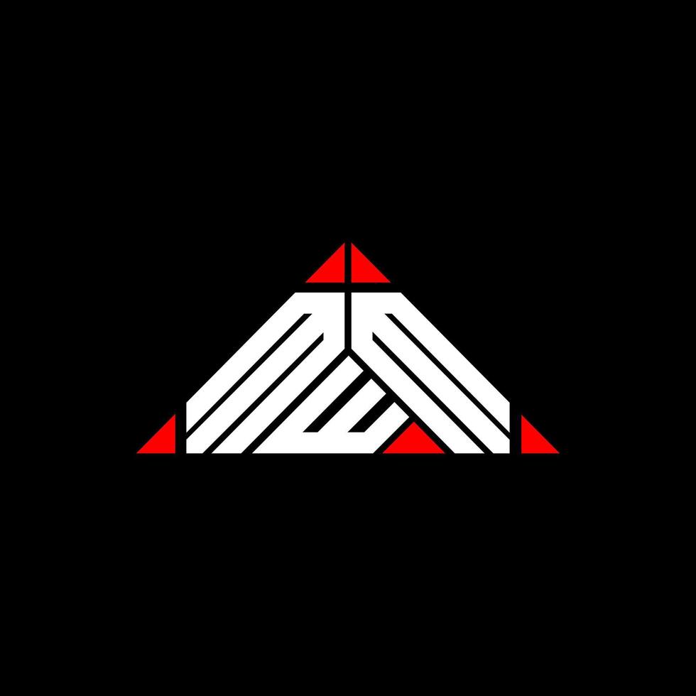 MWM letter logo creative design with vector graphic, MWM simple and modern logo.