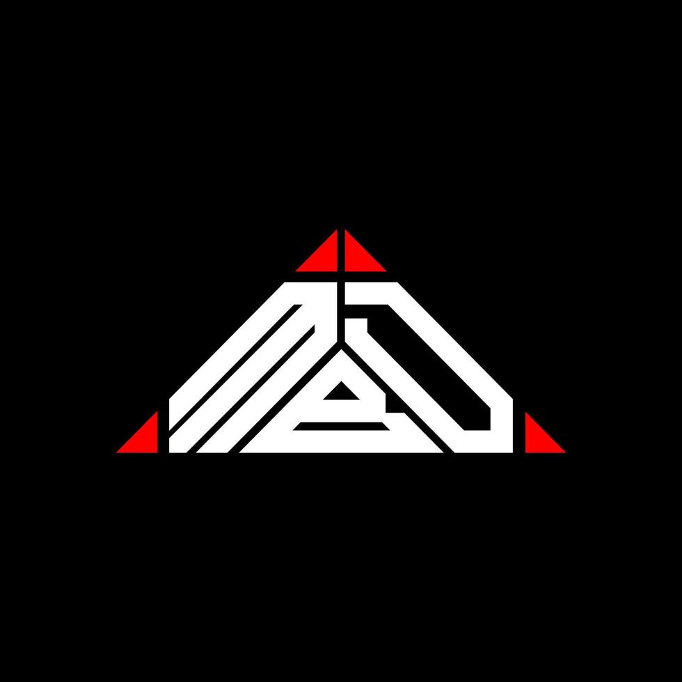 MBD letter logo creative design with vector graphic, MBD simple and modern logo.