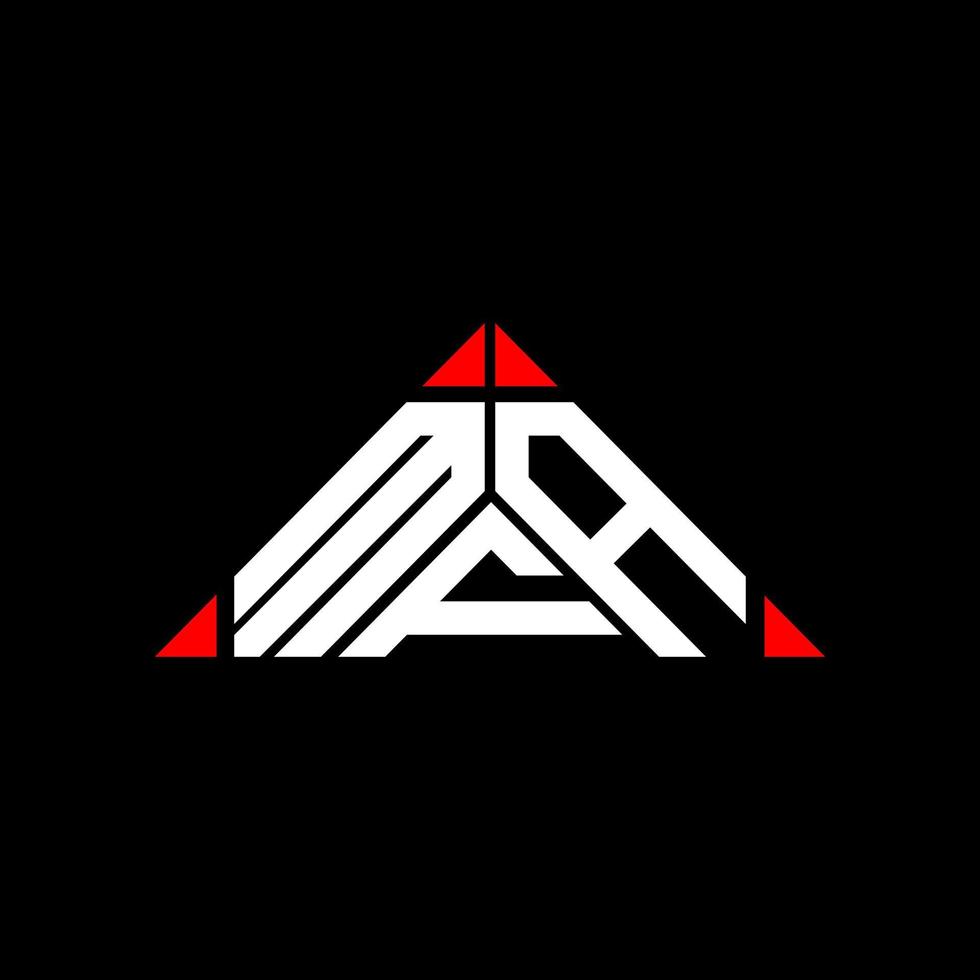 MFA letter logo creative design with vector graphic, MFA simple and modern logo.
