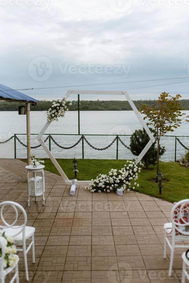 wedding ceremony area photo