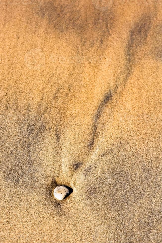 Patterns in The Beach Sand photo