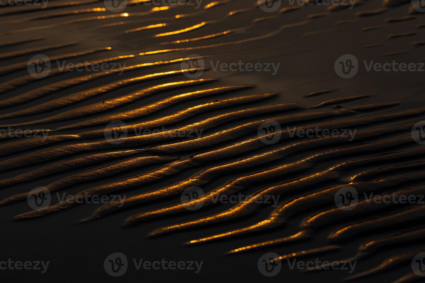 Patterns in The Beach Sand photo