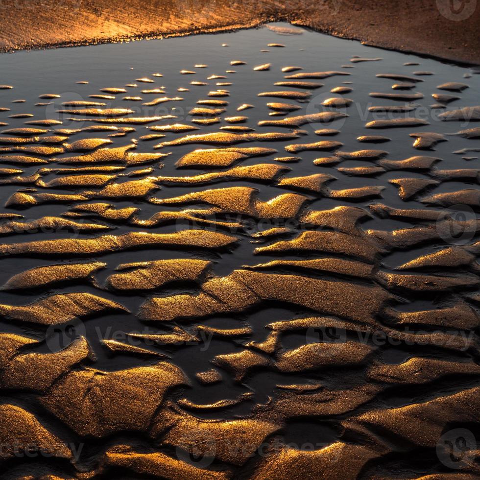 Patterns in The Beach Sand photo