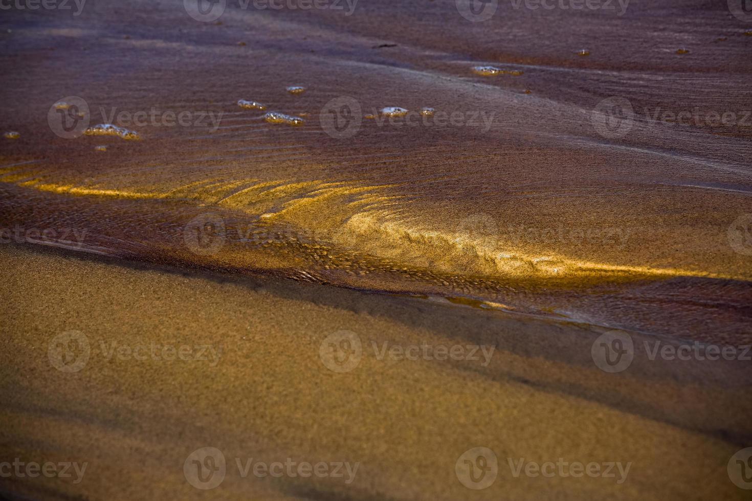 Patterns in The Beach Sand photo