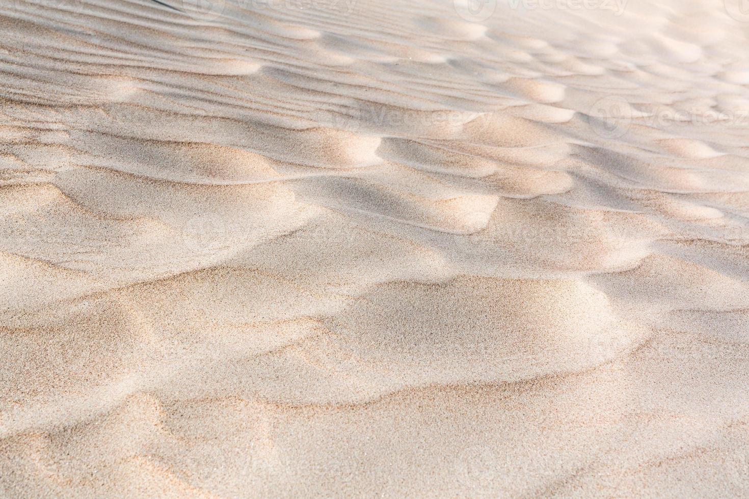 Patterns in The Beach Sand photo