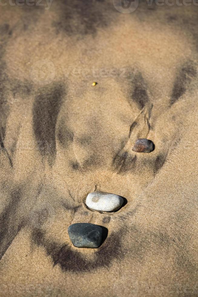Patterns in The Beach Sand photo